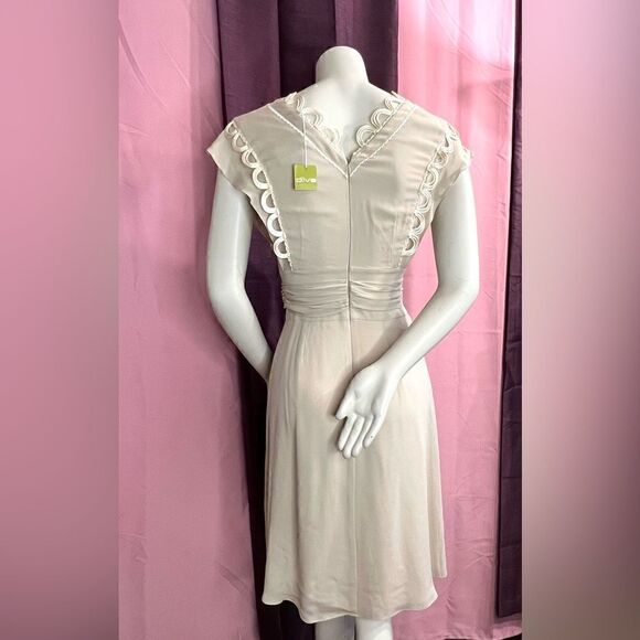 NWT Anthropologie Beth Bowley Silk Dress - Picture 3 of 7